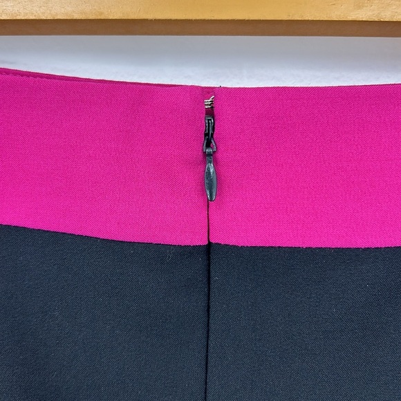 Worthington Art Deco Pencil Skirt Lined Zipper Size 14 Office Polkadot Work Suit - Picture 7 of 16